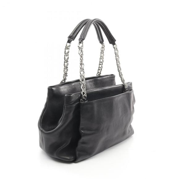 CHANEL Coco Mark Tote Bag in Black Leather ⭐ - Picture 3 of 10